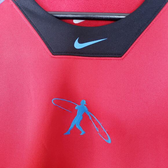 NIKE THERMA-FIT Large Swingman Crew Neck Micro- Fleece Lined L/S Sweatshirt VGUC - Picture 2 of 12